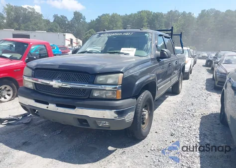 2005 Chevrolet Silverado 1500Hd Lt from USA, damaged, VIN 1GCGK13U45F853454